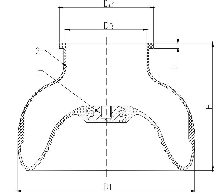 Air bladder for Mud Pump