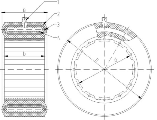 Rubber Airtube for LT Clutch